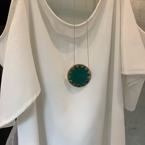 House of Harlow 1960 Large Sunburst Pendant